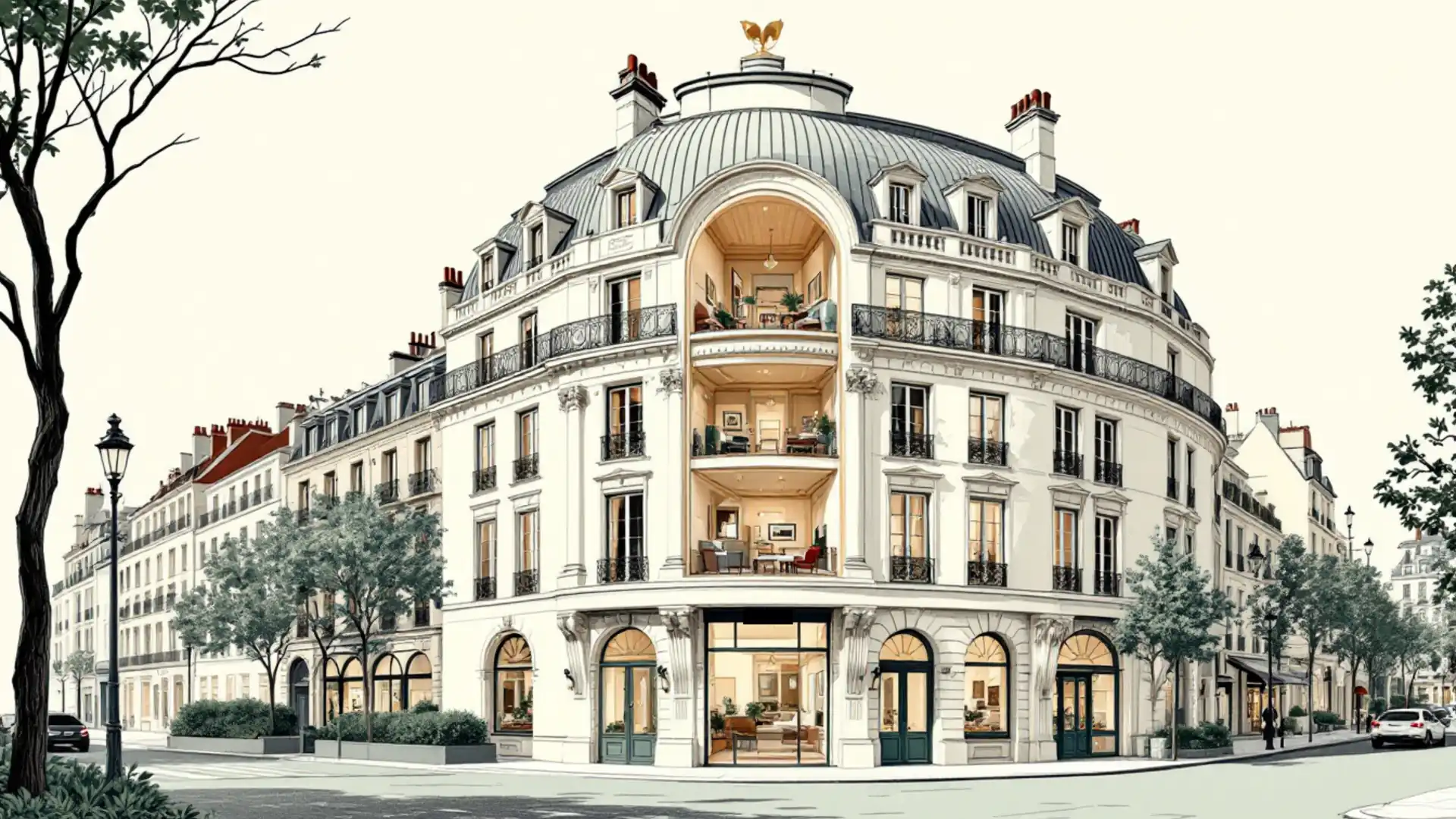Frais d'agence immobilière à Paris : qui paie, combien